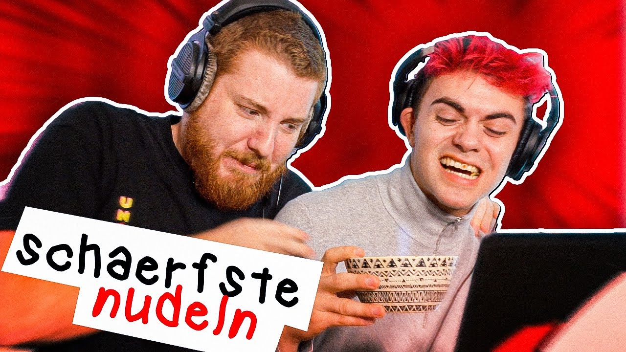 UNGE und SIMON WILL essen die EXTREME SPICY NUDELN von MADEIRA 🌶🌶