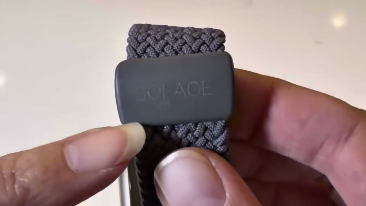 Best Adjustable Braided Apple Watch Band 2025! | Solace Imperium Adapt &ndash; Comfortable & Stylish