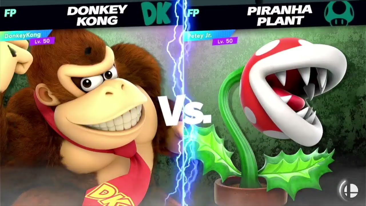 Super Smash Bros Ultimate Amiibo Fights Poll Donkey Kong vs Petey Jr