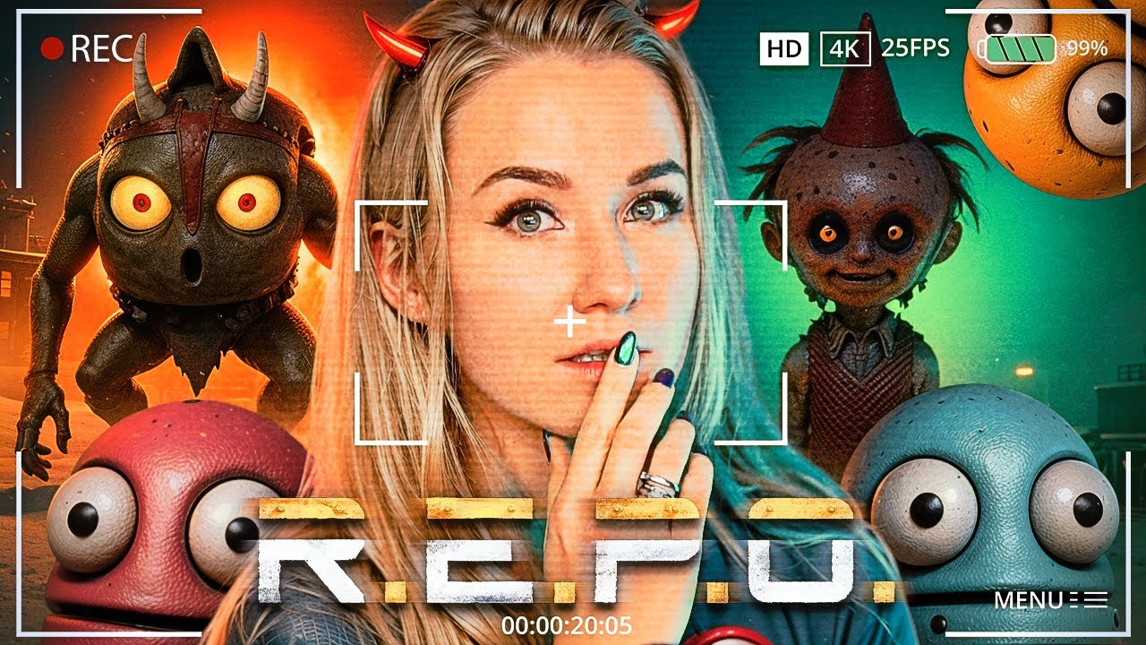 😨 Новые монстры в РЕПО ещё страшнее! // R.E.P.O.