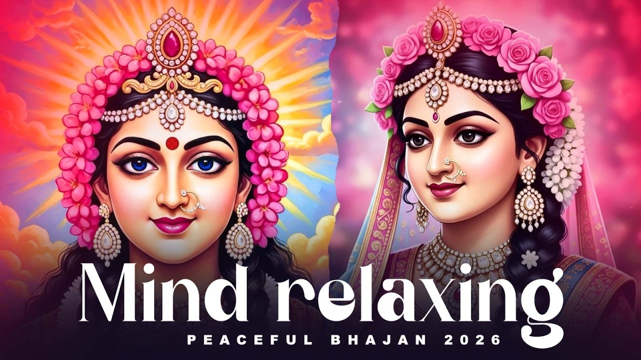 🌼 Special Radhe Radhe Peaceful Bhajan - राधा राधा श्री राधा - Nonstop Radha Krishna Bhajans