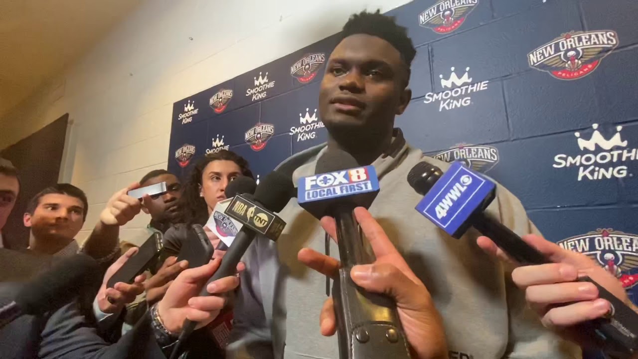 Zion Williamson talks about facing Giannis, more after Pelicans’ loss to Bucks