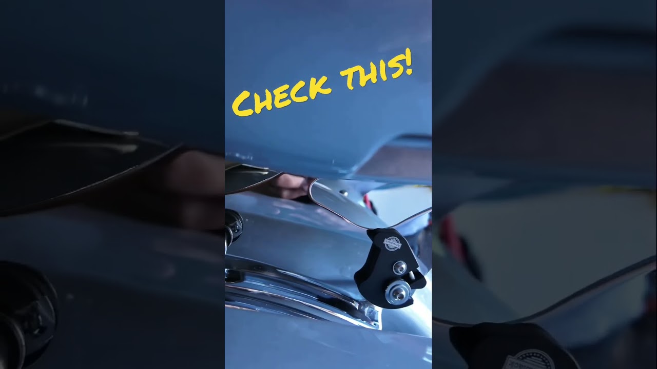 Check before road trip! Road Glide tour pack mounting. 