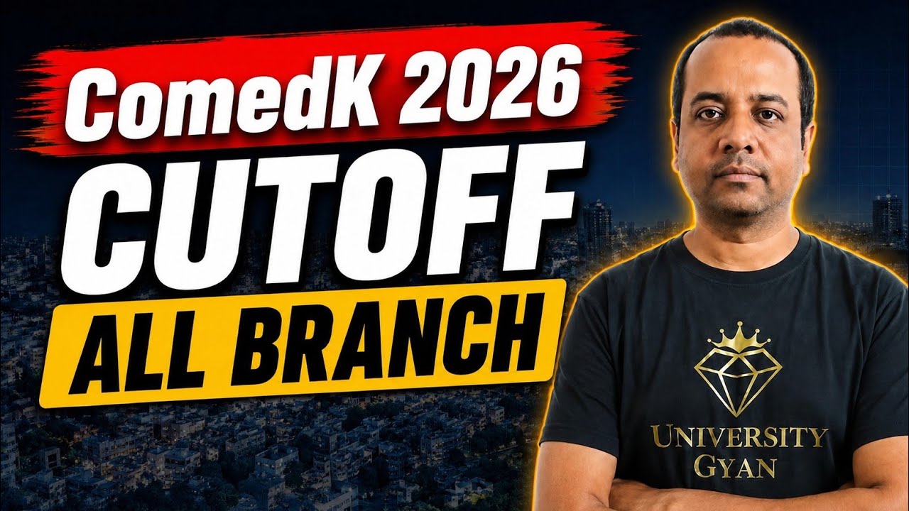 Comedk Cutoff | Comedk Marks vs Rank | Btech Admission |