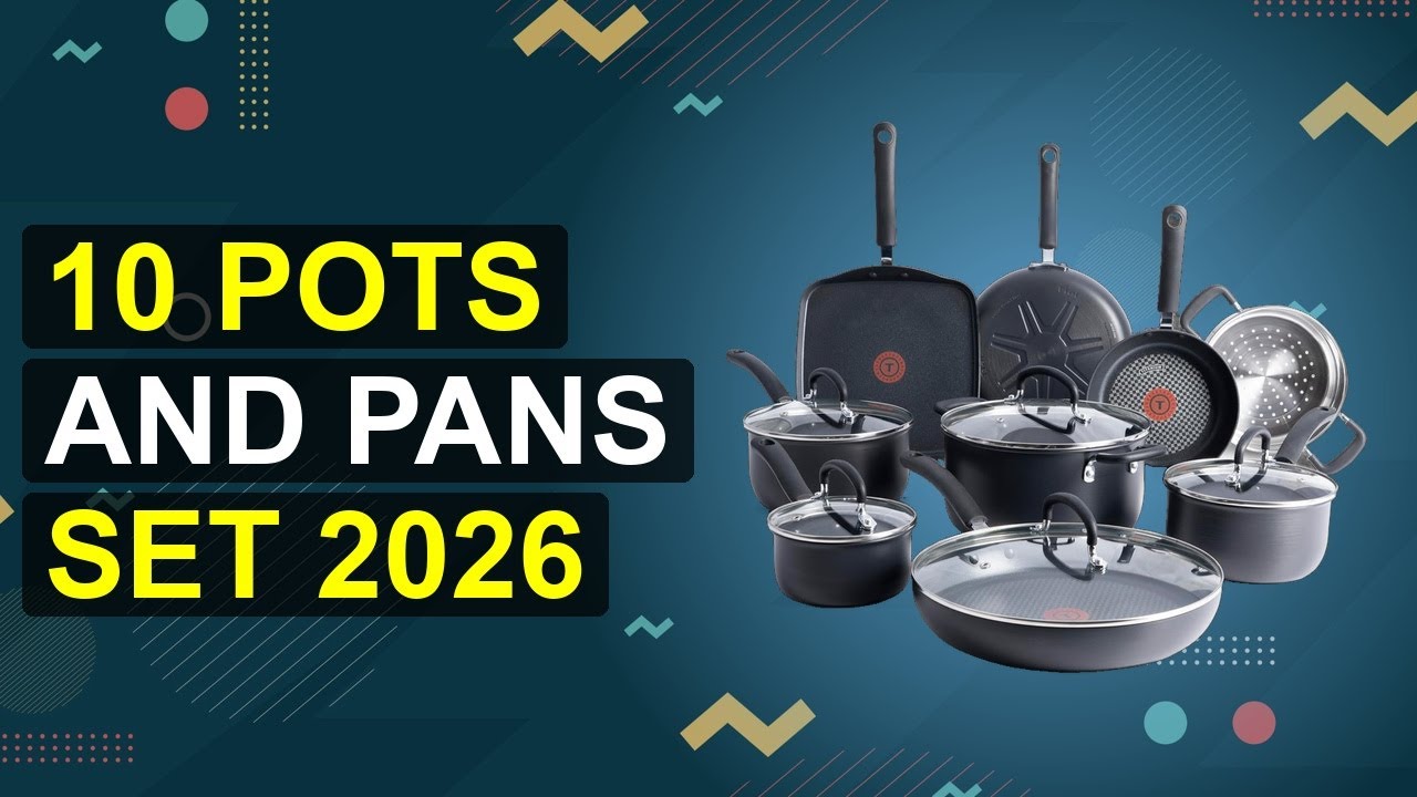 10 Pots And Pans Set 2026 | Premium Stainless Steel Cookware Set