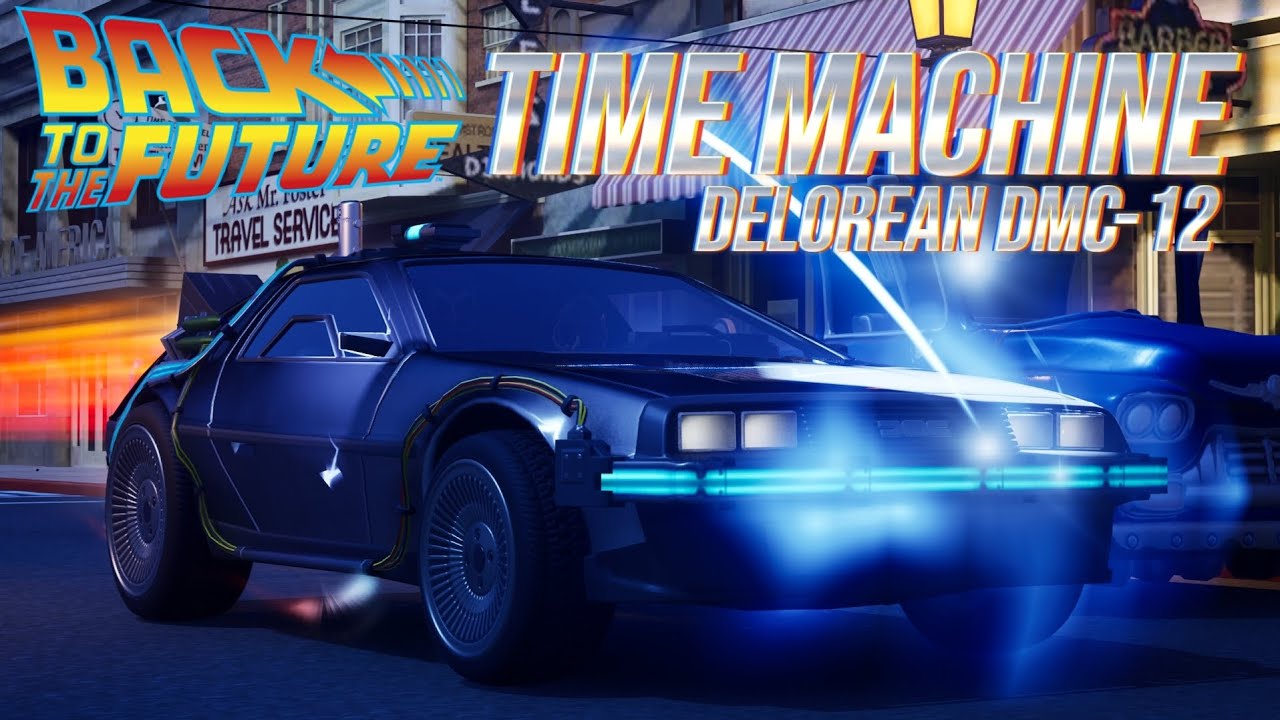 【BTTF TIME MACHINE(DELOREAN DMC-12)】使用感紹介【フォートナイト/fortnite】