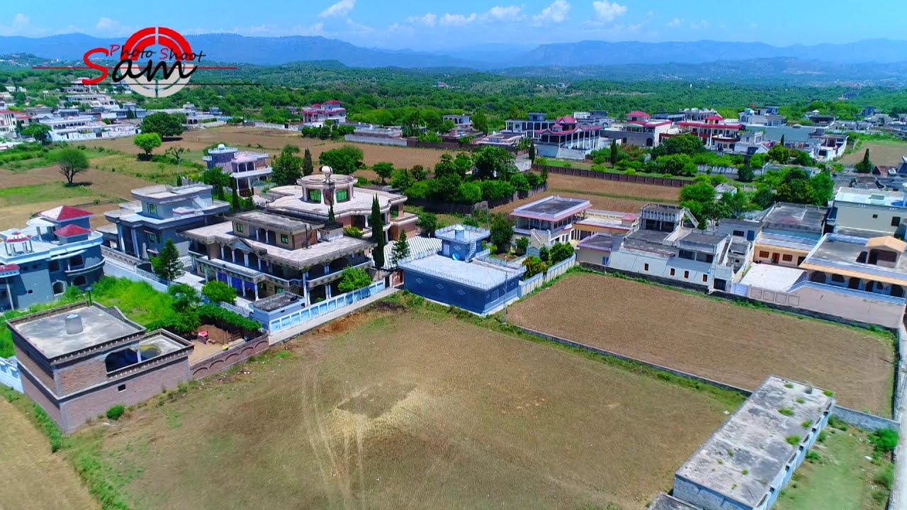 Ratta Dadyal Village Of Anzal Khan |Drone View Mirpur Ajk Ratta Kashmir Beautiful