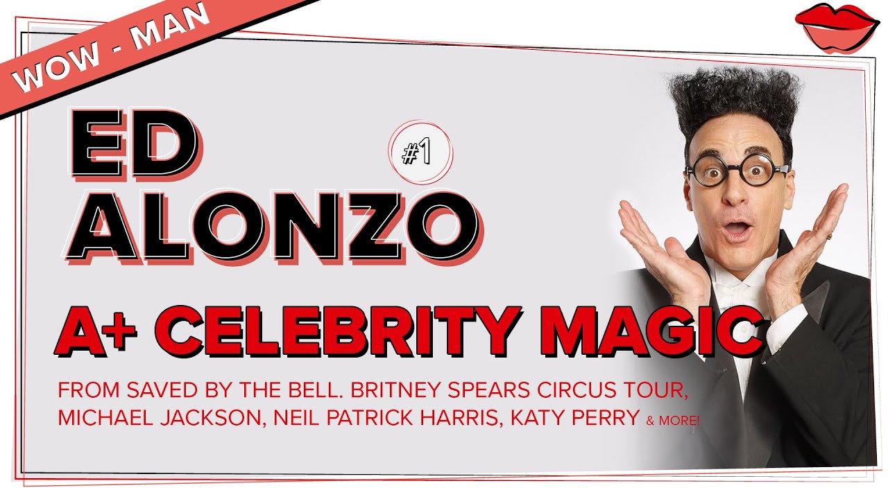 Ed Alonzo A+ Celebrity magician on World's Greatest Magic, Masters of Illusion  & Gay Blackstone