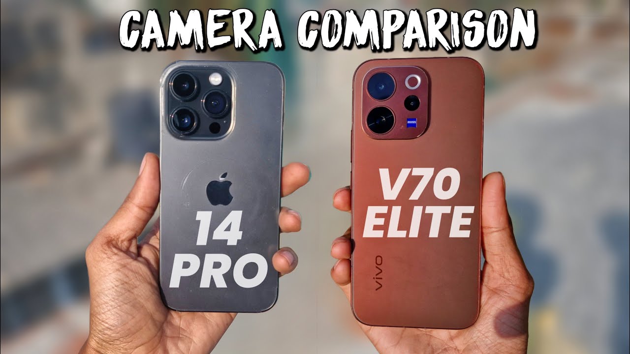 Vivo V70 Elite Vs iPhone 14 Pro Camera Comparison⚡