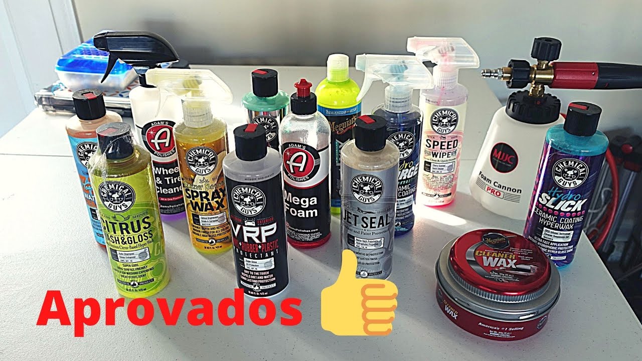 Estos son los Productos que mas me Gustan para Detallar un Auto