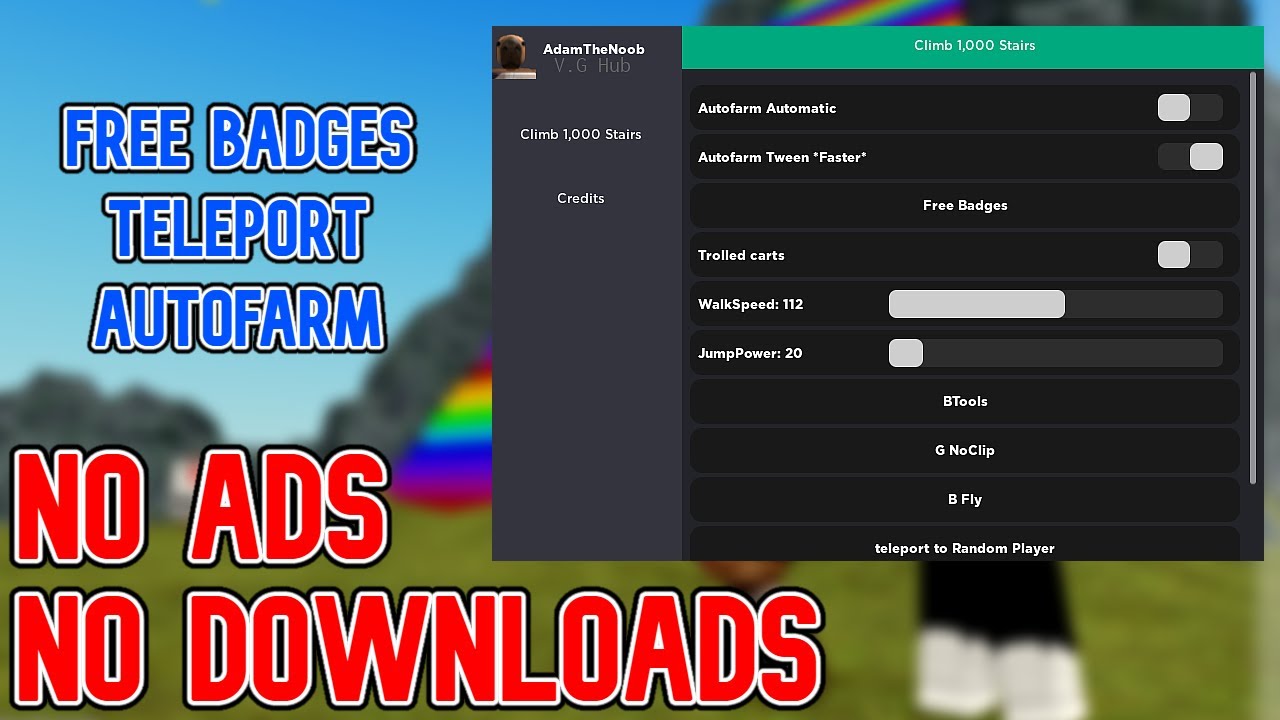Best Climb 1000 Stairs script | Fly | Speed | Auto Farm | Not Patched | No Ban [2022]