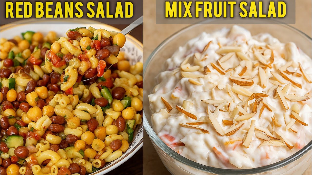 2 Best Salad with big health benefits | Easy & Quick recipe 