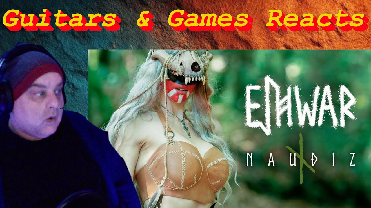 Реакция Guitars & Games. Eihwar - Nauðiz #музыка #реакция
