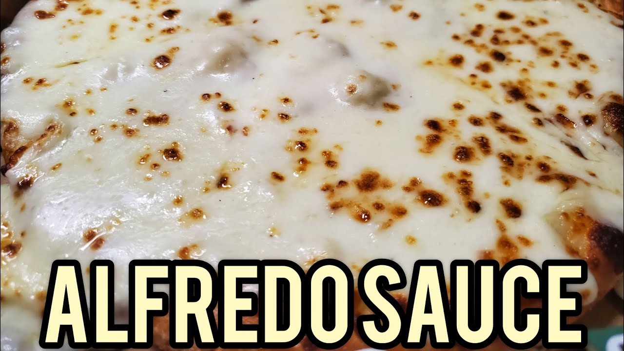 The Complete Papa John's Review: Alfredo Sauce