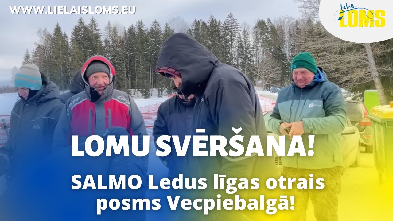 Lomu svēršana! SALMO Ledus līgas otrais posms