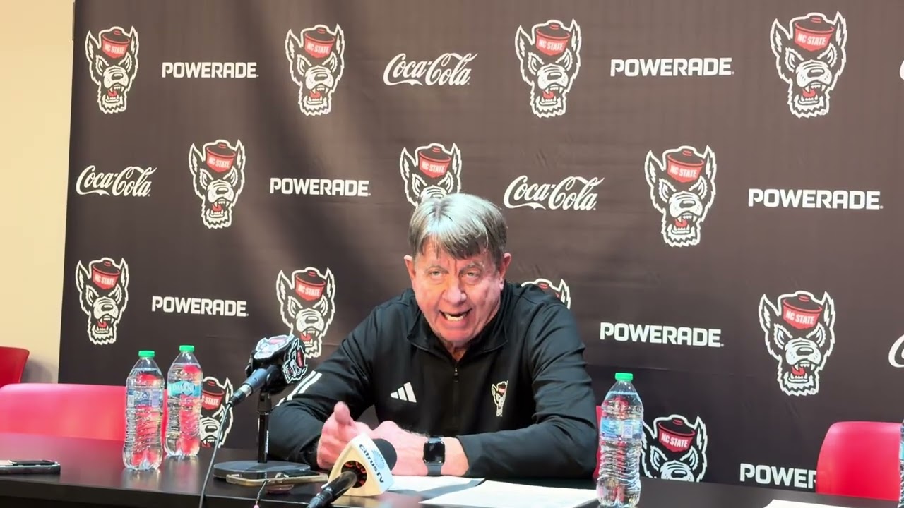 NC State WBB Coach Wes Moore Discusses Critical Win over Syracuse