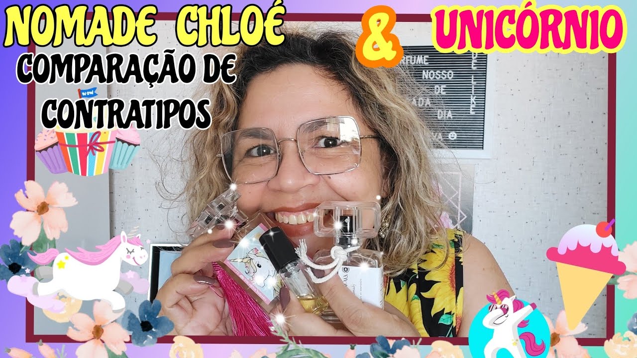 NOMADE CHLOÉ. Comparação de Contratipos + UNICÓRNIO DE OHANA KAMEALA. VEM VER!!!