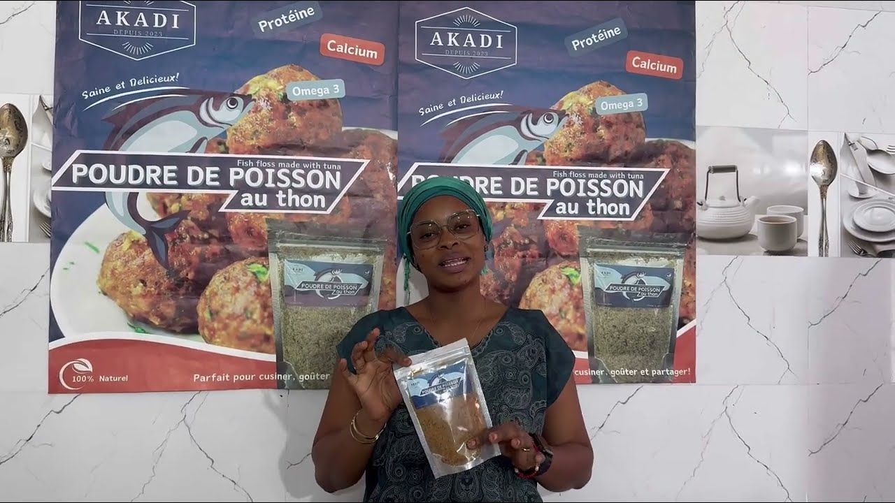 Akadi présente : Comment cuisiner la Poudre de Poisson