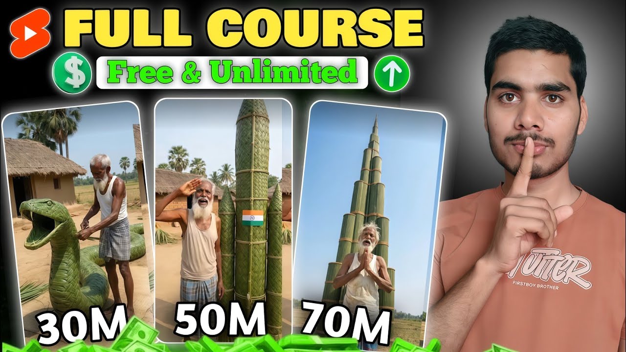 How to make Hand Craft AI Video|Useing Free AI Tools|Hand Craft Video Kaise Banaye Full Course✅