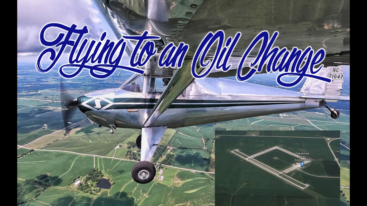 Flying the Luscombe in a bit more crosswind