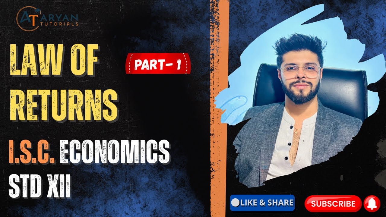 Law Of Returns | Class 12 | ISC | Boards 2026