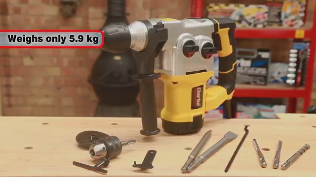 Clarke Contractor CON1500RHD SDS+ Rotary Hammer Drill