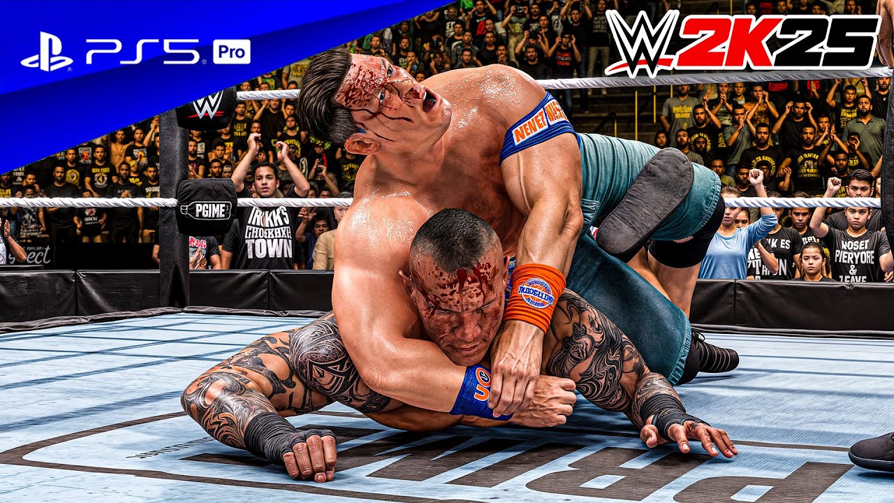 WWE 2K25 - John Cena vs. Randy Orton | Extreme Rules Match | PS5™ Pro [4K60]