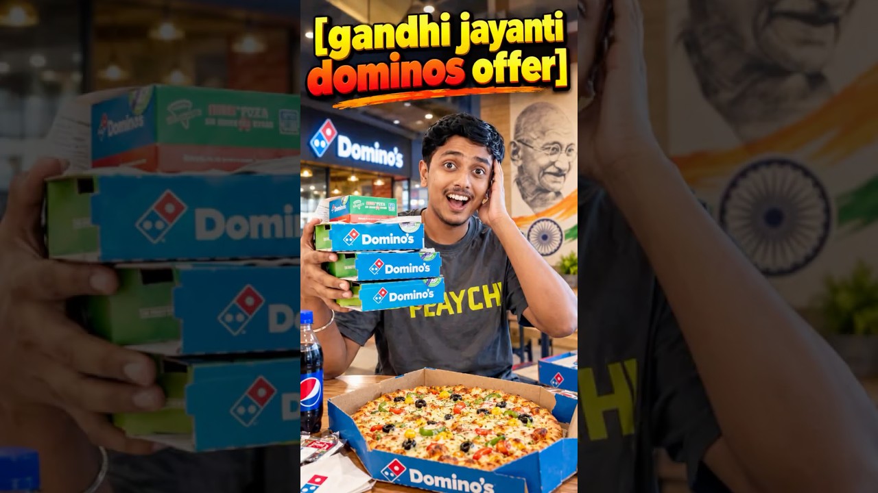 Gandhi Jayanti offer dominos | dominos coupon code today | Get ₹200 off Dominos | dominos Pizza