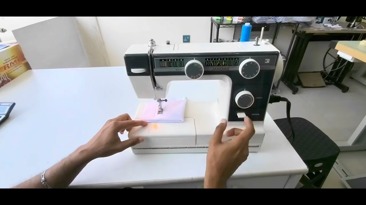 How To Thread Janome Sewing Machine (Janome-392)