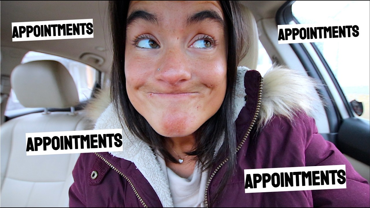 day in the life (FULL OF APPOINTMENTS) + news..