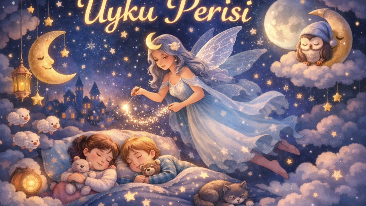 🌙 Uyku Perisi | Bebekler İçin Sakinleştirici Ninni 🧚‍♀️✨