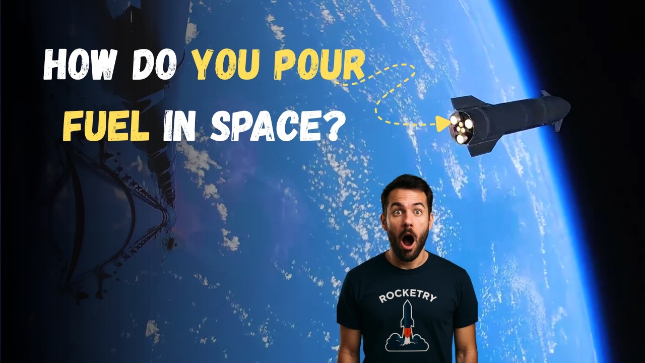 How SpaceX Plans to Move 1,000+ Tons of Fuel in Zero Gravity #spacex #starship #orbitalrefueling