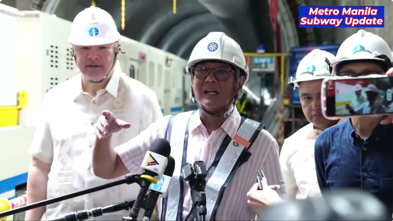 Metro Manila Subway Update - August 2025