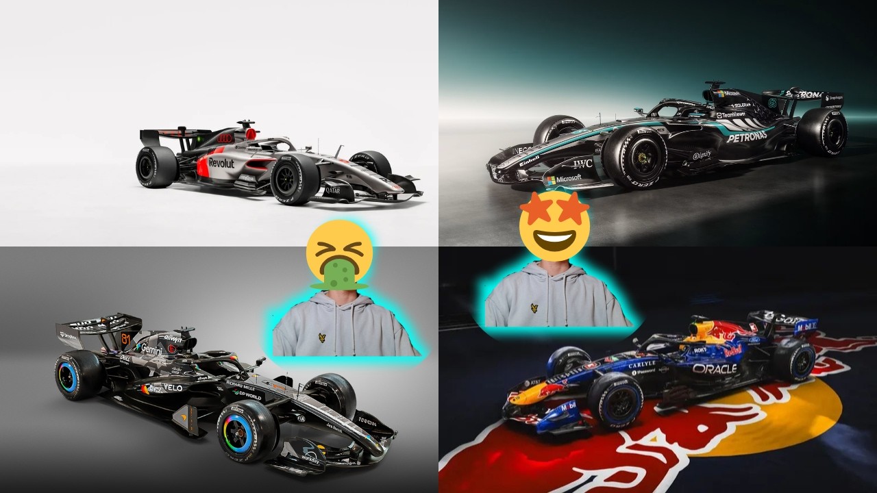 Rating F1 livery 2026