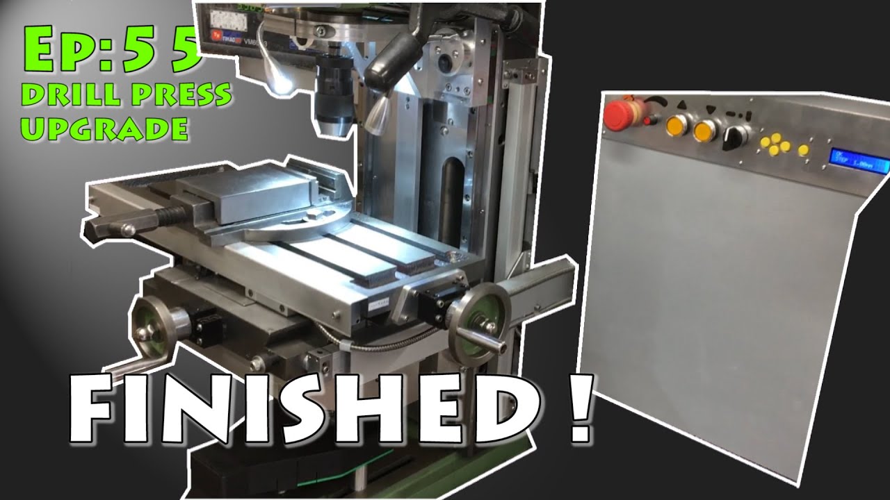 Ep55: Drill Press upgrade | Finished at last!