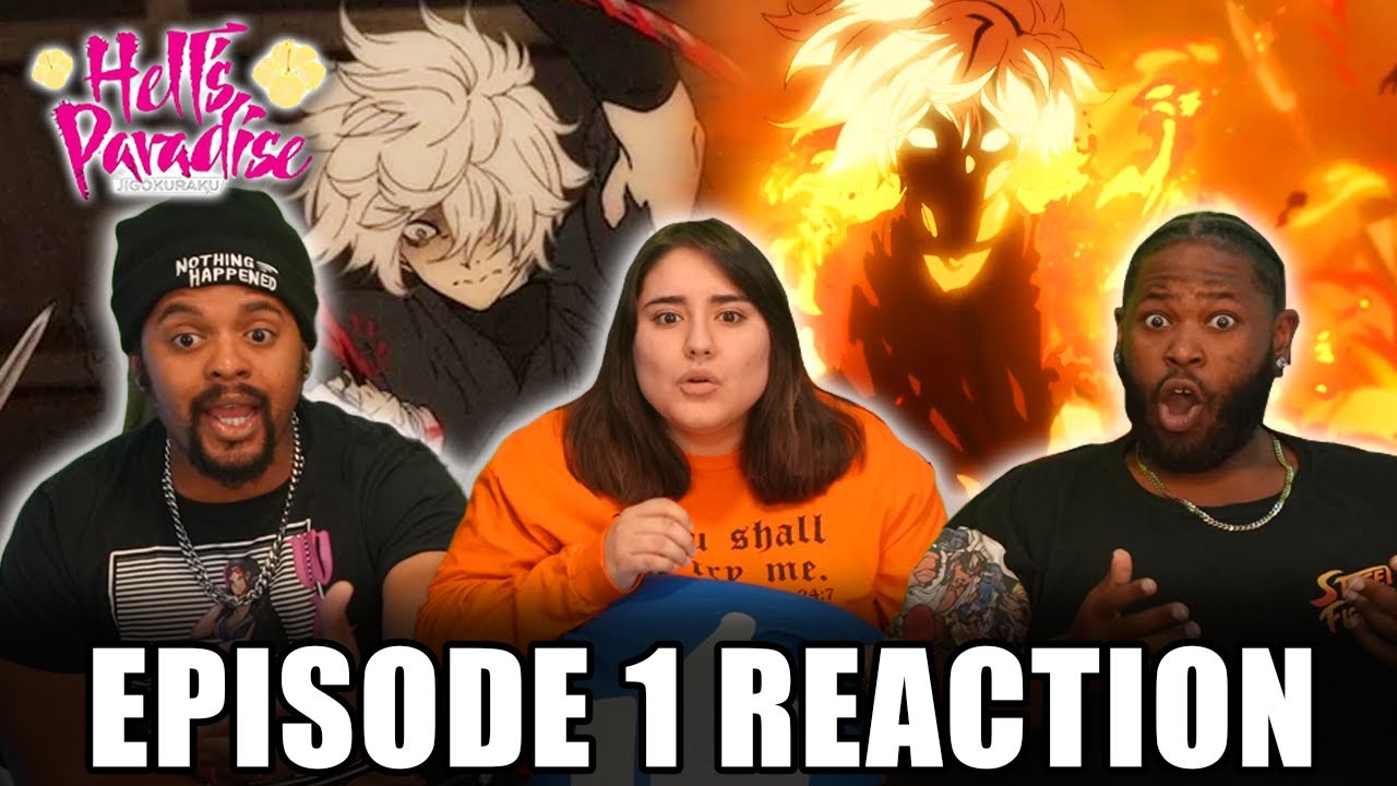 ЭТО АНИМЕ ОЧЕНЬ ЖАРКОЕ!!!! Реакция на Hell's Paradise: Jigokuraku Episode 1
