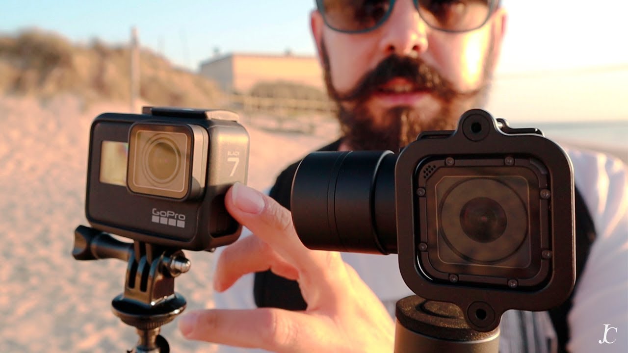 Hero 7 Black VS Gopro Hero 5 session+Zhiyun Gimbal EVO 3... Is the Hero 7 Black a 
