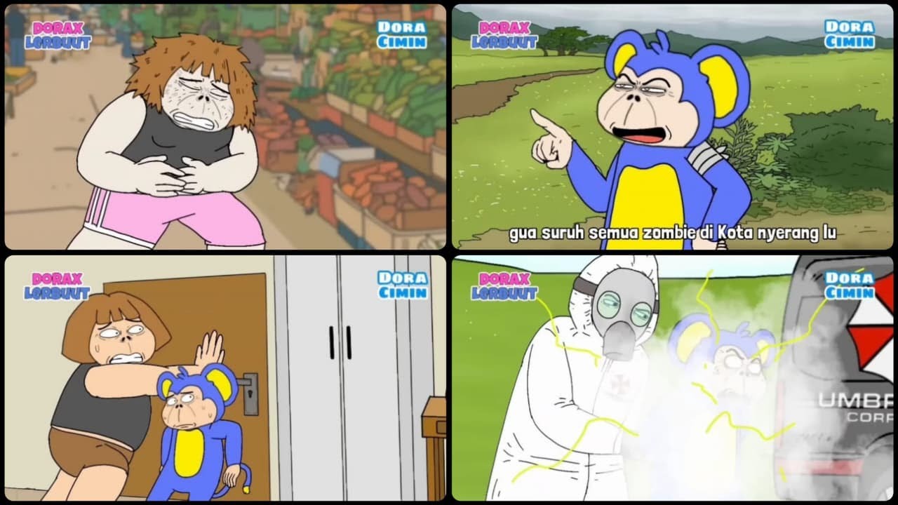 Kompilasi Kampung Zombie Danlope - Animasi Doraxlerbuut