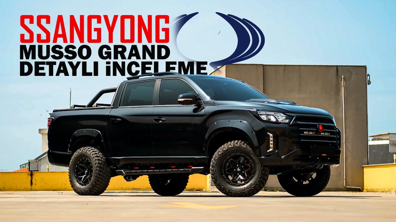 SSANGYONG MUSSO GRAND !!  /  YÜKSELTME - FULL AKSESUAR - DÖNÜŞÜM İŞLEMİ  !!!!