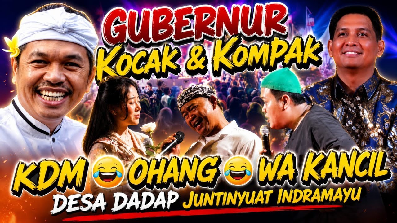 GUBERNUR SUPER KOCAK || KDM OHANG WA KANCIL BIKIN HEBOH