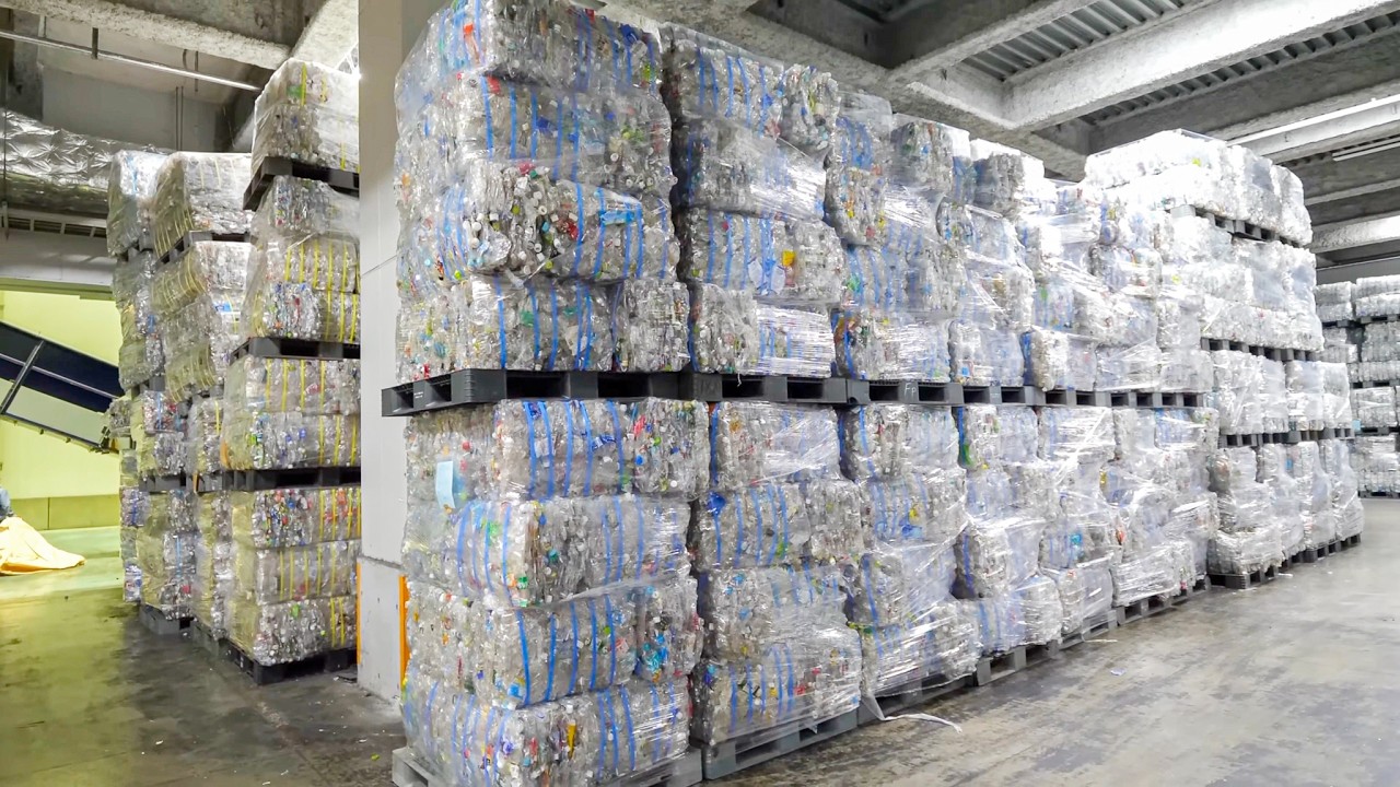 How Japan Recycles 24,000 Tons of PET Bottles at a Giant Recycling Plant