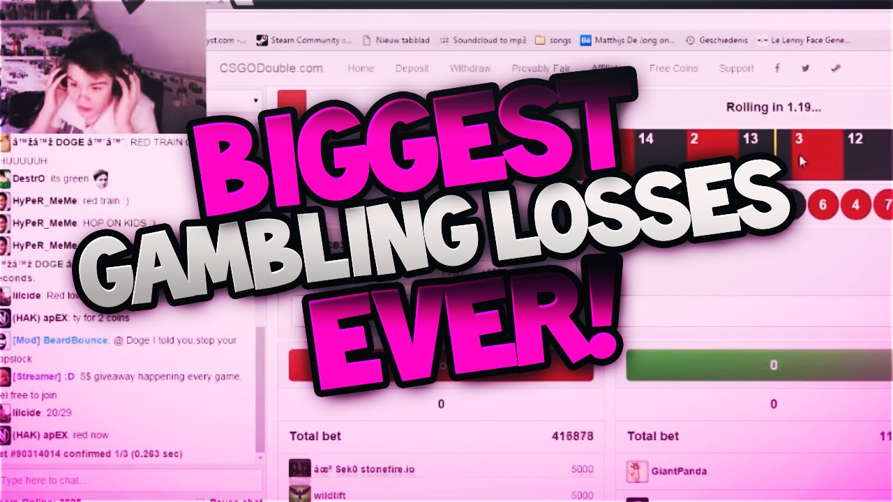 The Biggest CSGO Gambling Losses Reactions Ever! (CSGO YouTuber's, Streamers Funniest Reactions!)