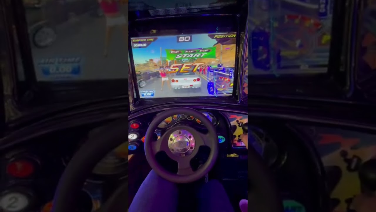 The Fast And The Furious arcade game 
