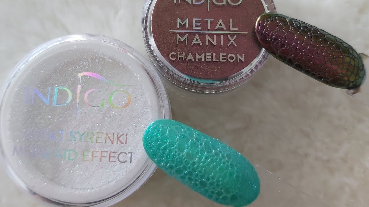 Tuto nail art! Effet bulles 🧼 avec effet chaméléon et effet sirène..