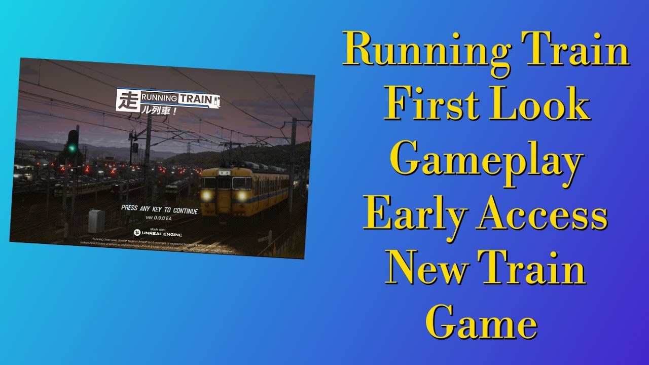 Running Train First Look Gameplay Early Access  New Train Game 