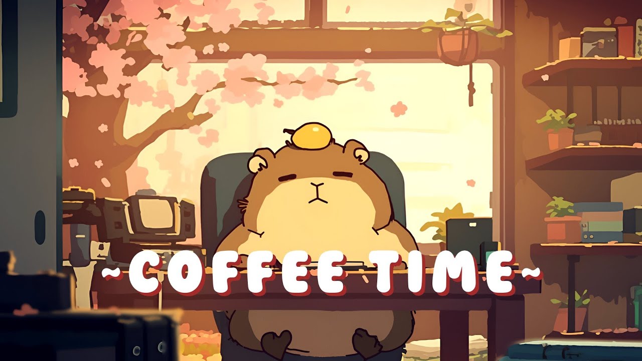 Capybara Chill Station - Relaxing Beats to Study/Sleep/Chill ~ Quiet Moments ~ 🦫 🍵 ✨ | High Quality