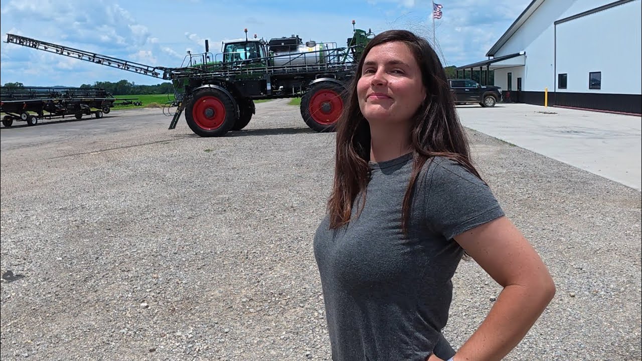 We have a New Fendt Rogator on the Farm 
