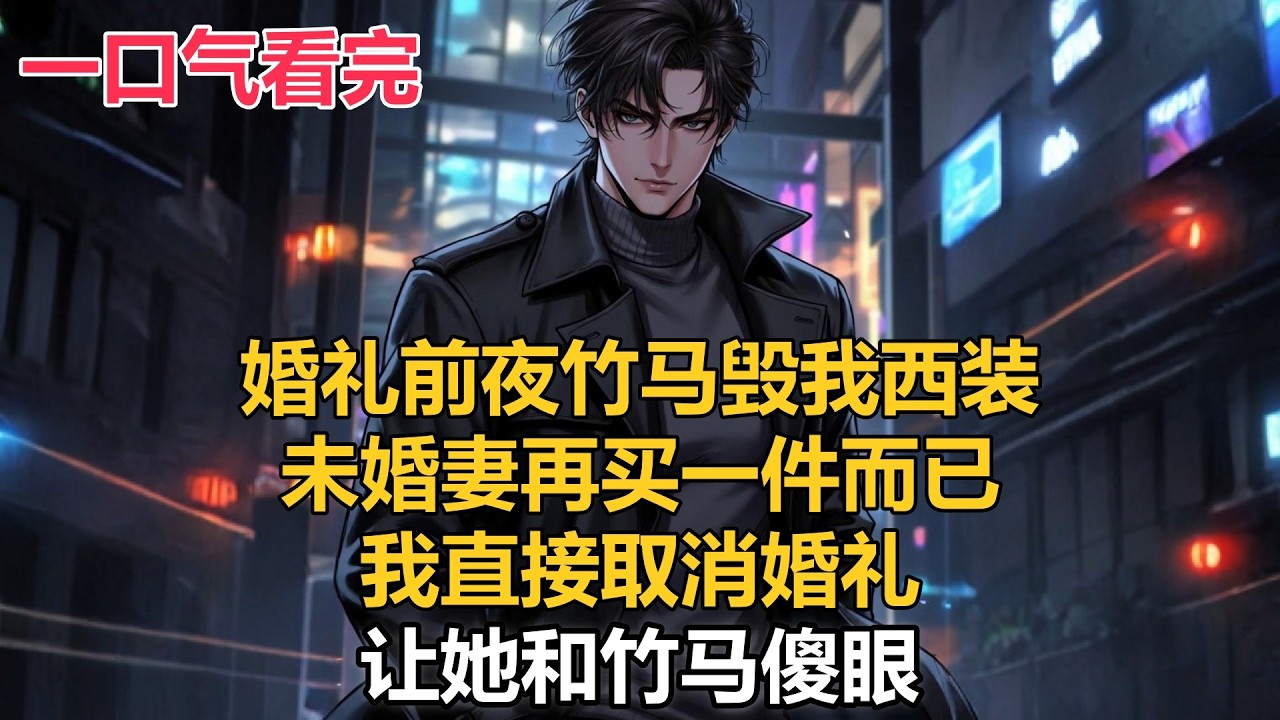 婚礼前夜竹马毁我西装，未婚妻再买一件而已！我直接取消婚礼，让她和竹马傻眼#小説 #爽文