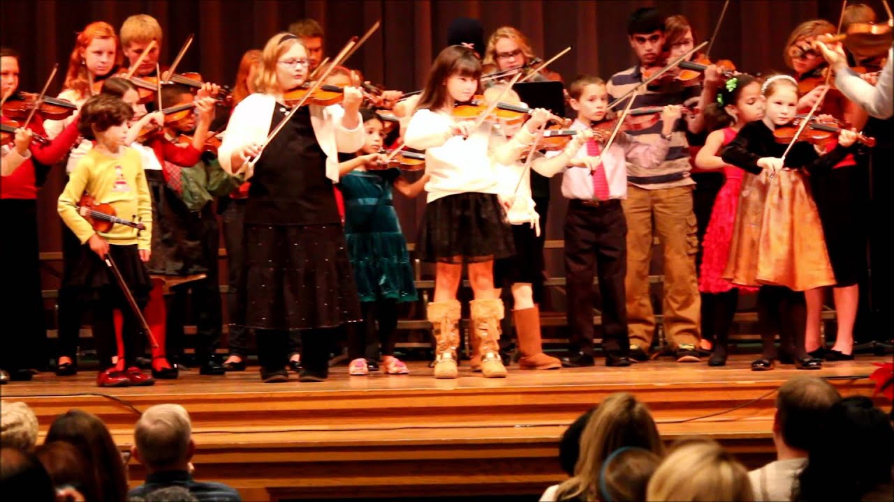 Dreidel Song - Suzuki Violin Concert Dec 3 2011