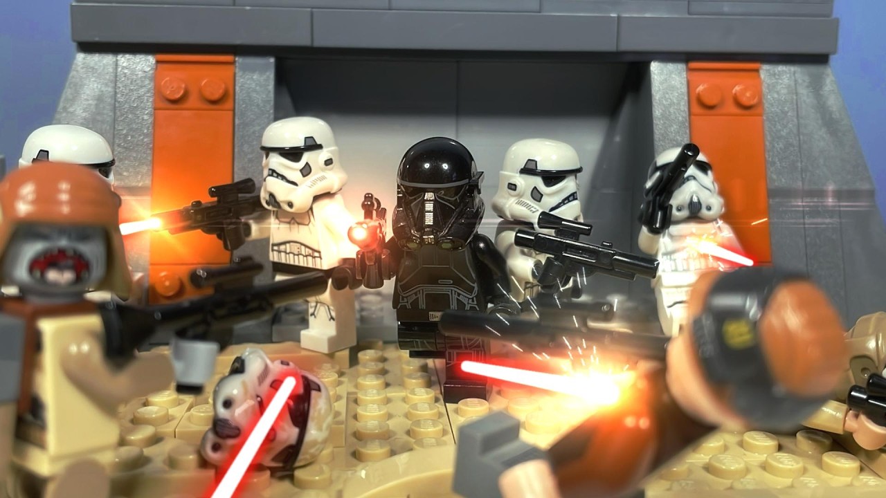 The Battle of Scarif - FULL MOVIE - A Lego Star Wars Stop Motion